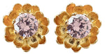 Load image into Gallery viewer, Camelia Flower Studs in Lavender
