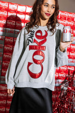 Load image into Gallery viewer, Diet Coke Sweatshirt in Grey
