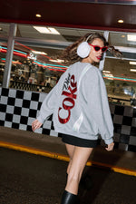 Load image into Gallery viewer, Diet Coke Sweatshirt in Grey
