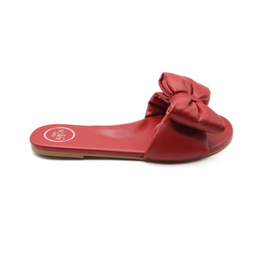 Rafie Slide Sandal in Poppy