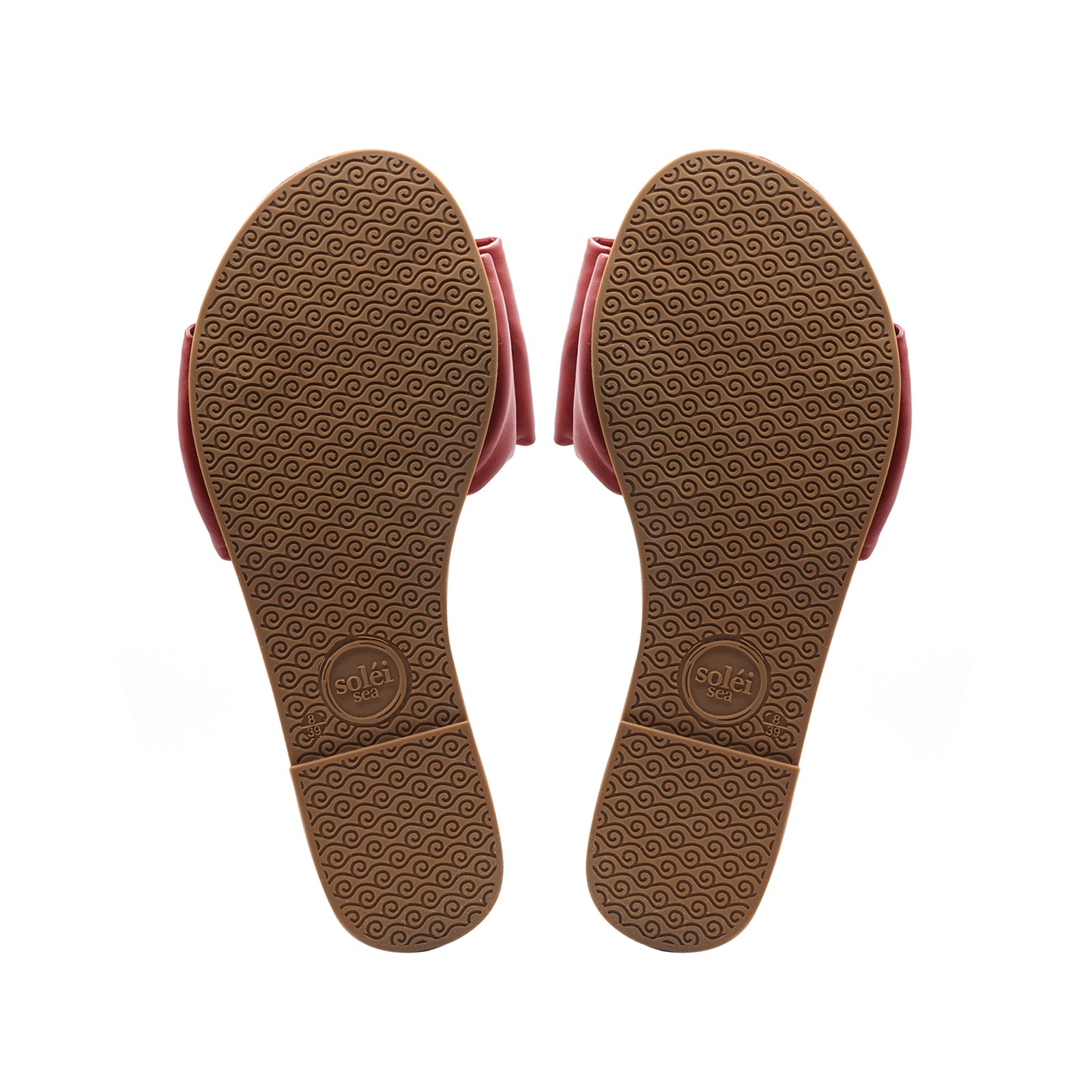 Rafie Slide Sandal in Poppy
