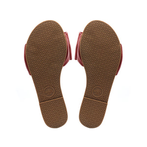 Rafie Slide Sandal in Poppy