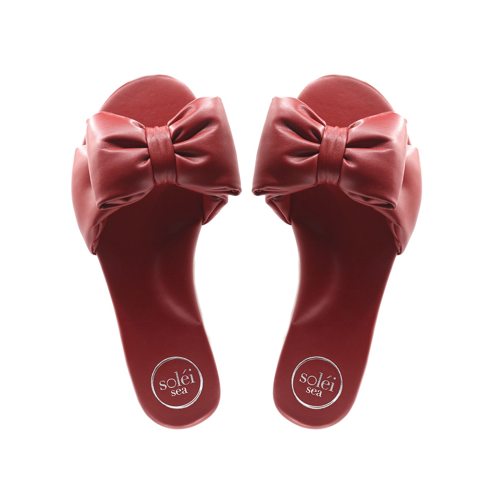 Rafie Slide Sandal in Poppy