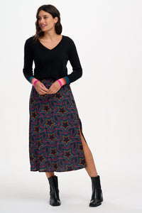 Rosalind Skirt in Rainbow Star Explosion