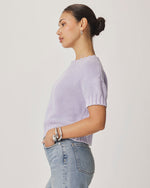 Load image into Gallery viewer, Annmarie Short Sleeve Sweater in Lavender
