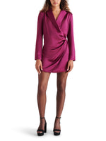 Load image into Gallery viewer, Jasper Blazer Dress in Plum
