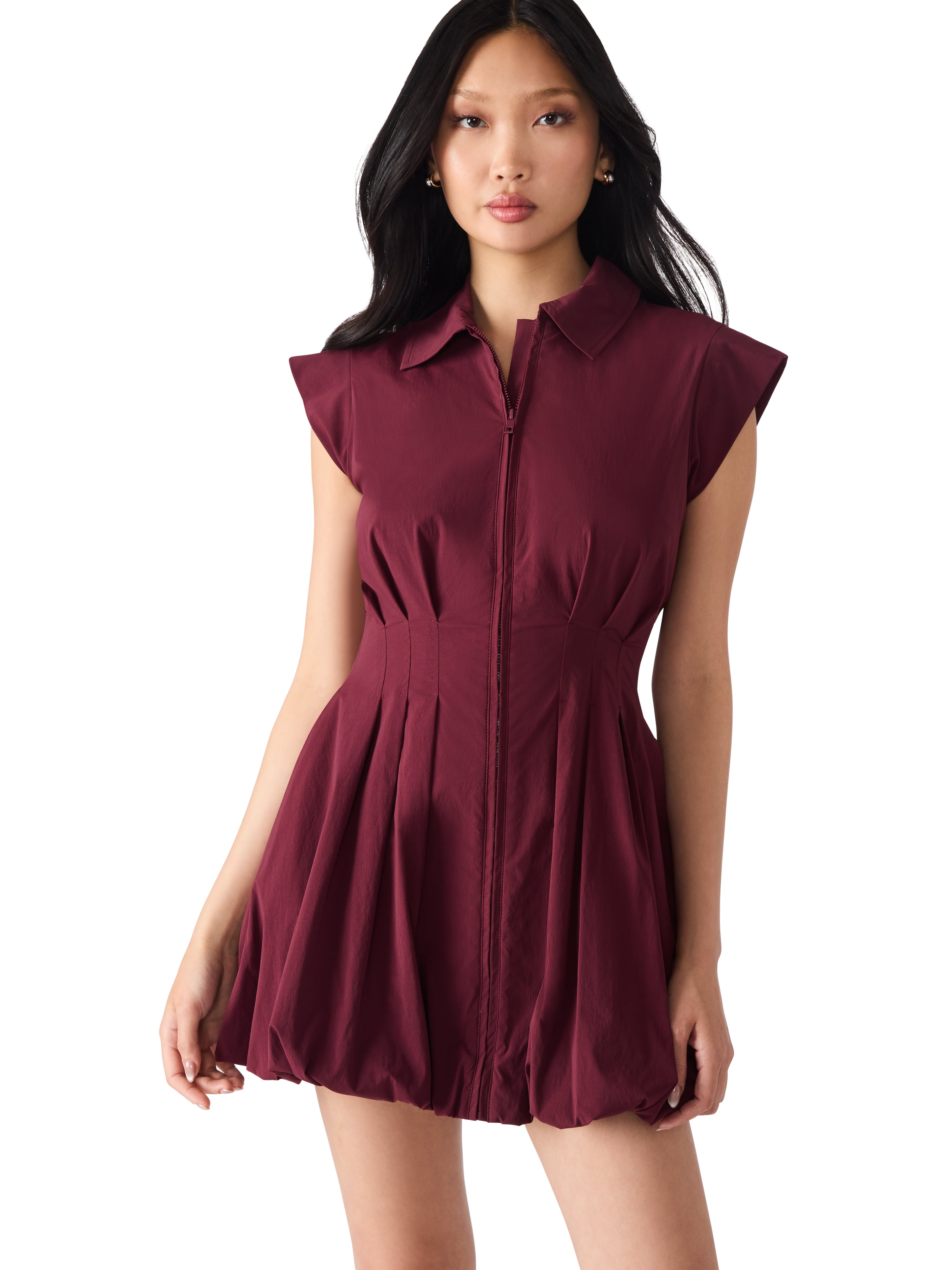 Dyanne Dress in Wine