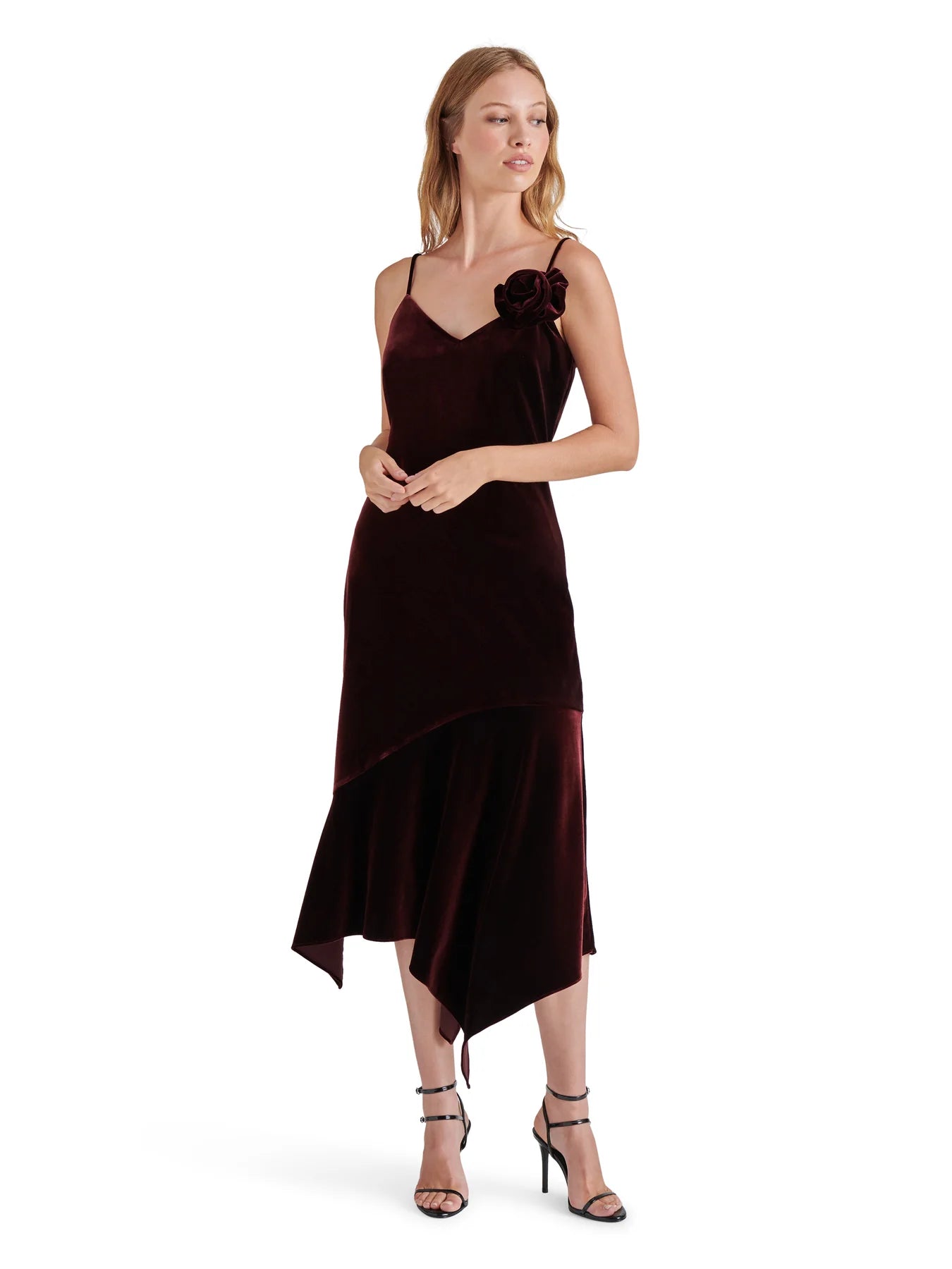 Lucille Dress in Wine