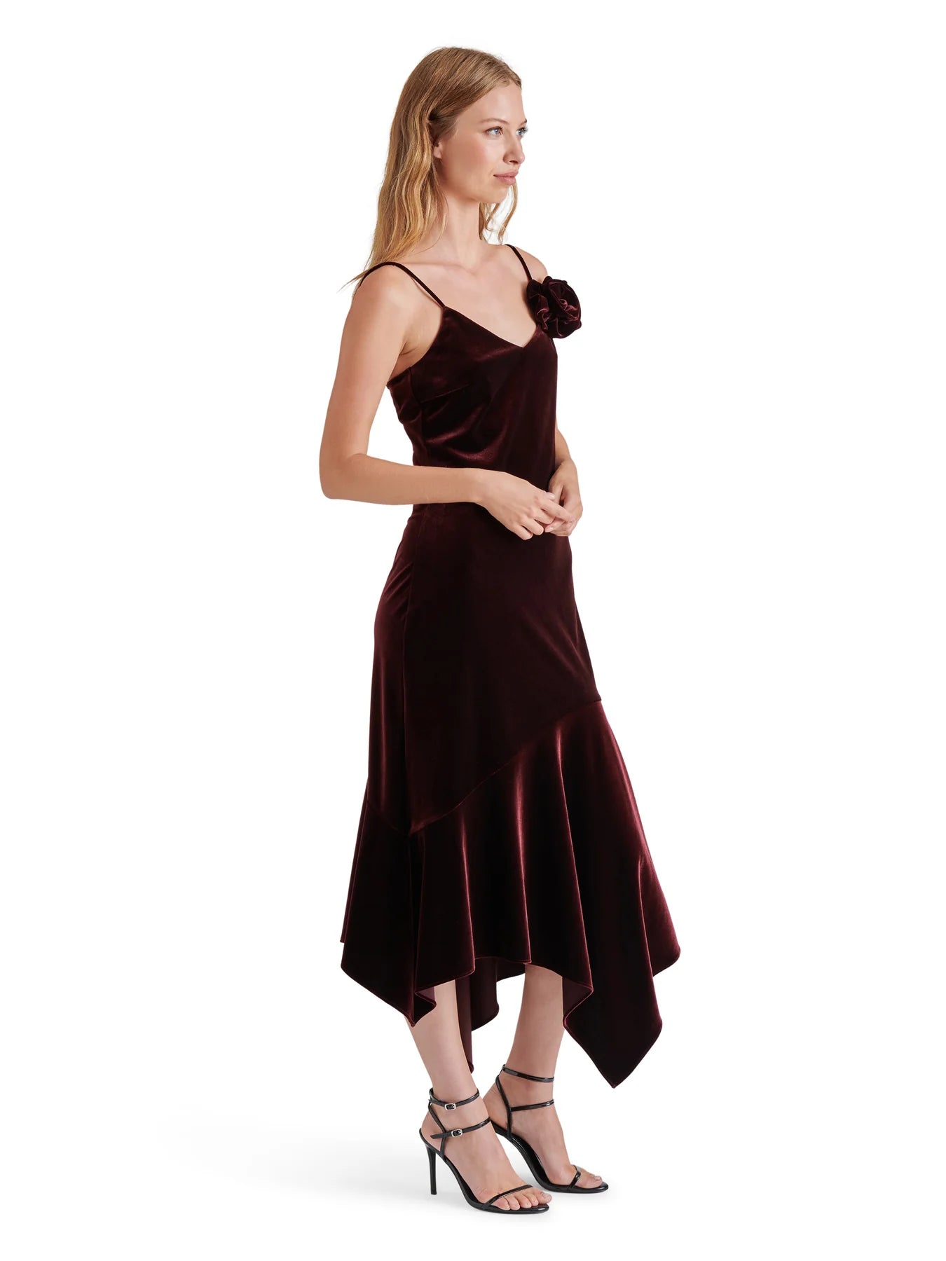 Lucille Dress in Wine