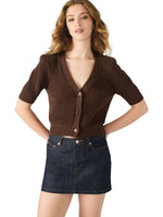 Load image into Gallery viewer, Janae Cardigan in Chocolate
