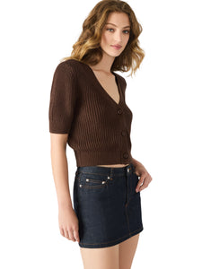 Janae Cardigan in Chocolate