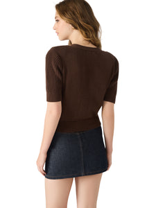 Janae Cardigan in Chocolate