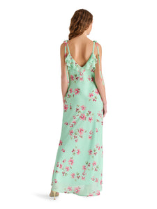 Adalina Dress in Mint Floral