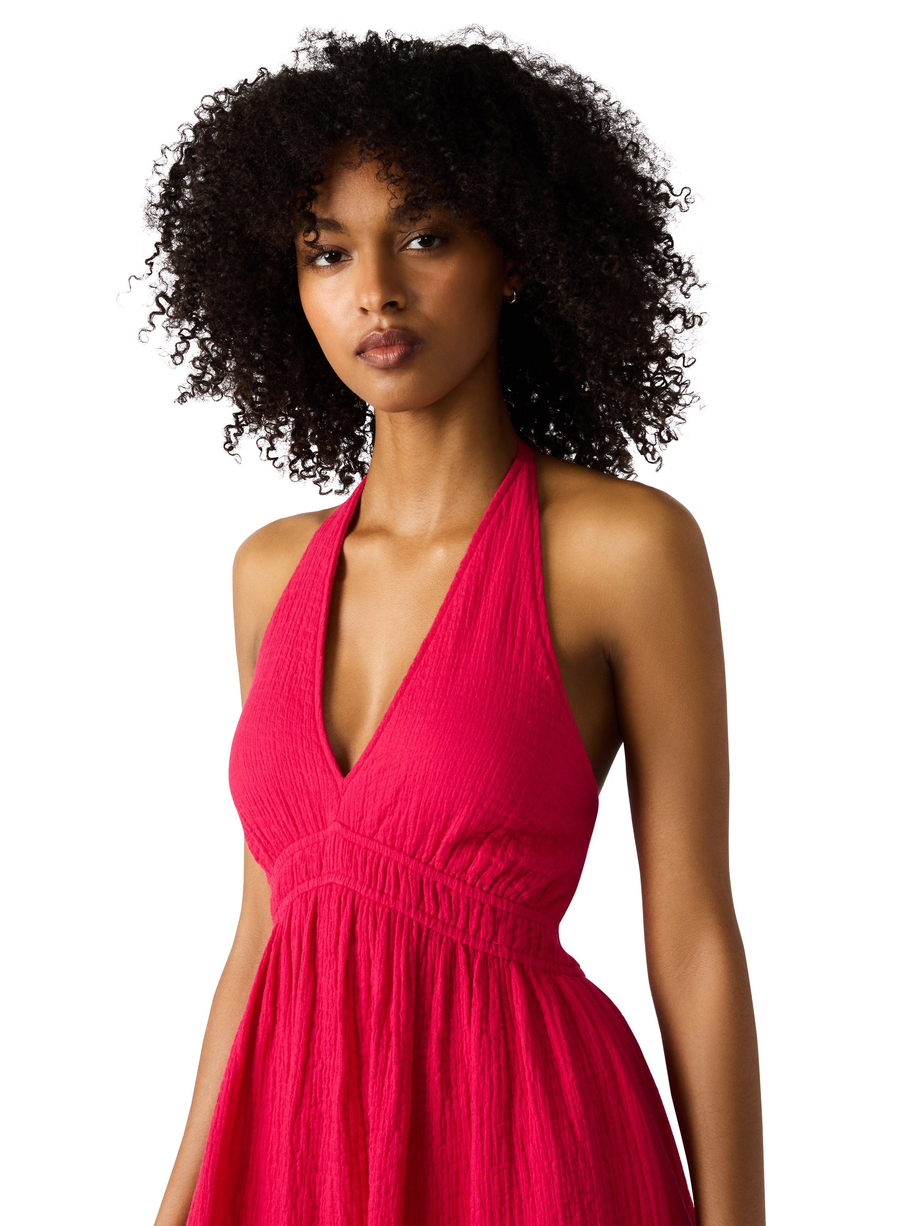 Piper Dress in Cranberry
