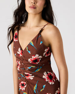 Monroe Dress in Brown