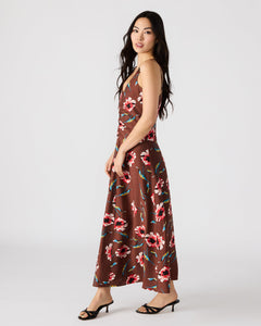 Monroe Dress in Brown