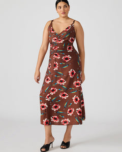 Monroe Dress in Brown