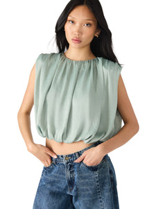 Milana Top in Jade Cream