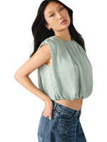 Load image into Gallery viewer, Milana Top in Jade Cream
