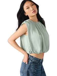 Milana Top in Jade Cream