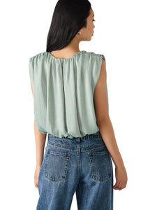 Milana Top in Jade Cream