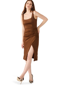 Milo Dress in Chicory Coffee