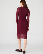 Load image into Gallery viewer, Hailee Dress in Wine
