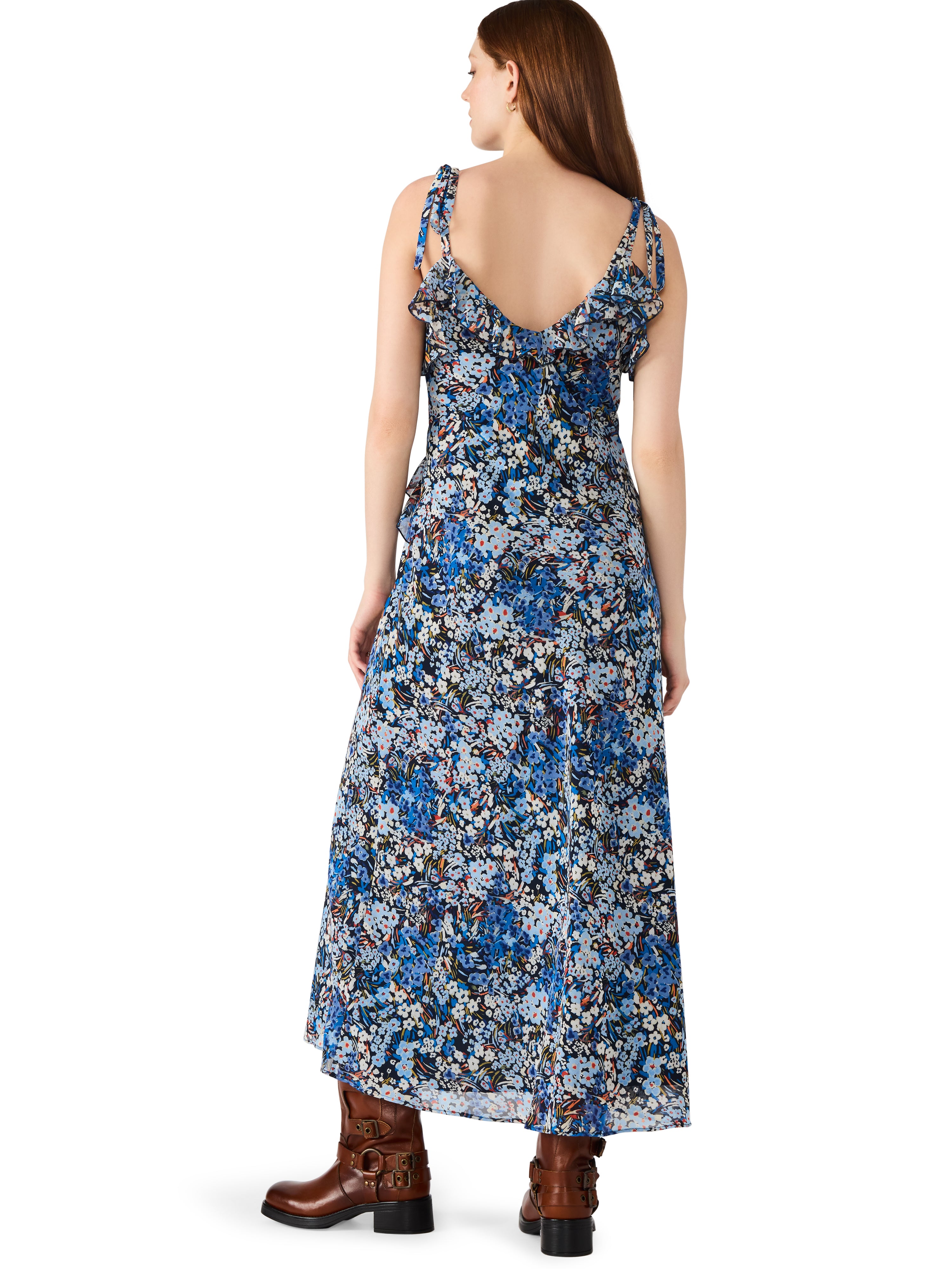 Adalina Dress in Bristol Blue