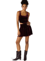 Load image into Gallery viewer, Aryanna Top in Wine
