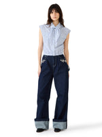 Load image into Gallery viewer, Scout Shirt in Navy Plaid
