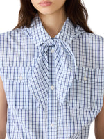 Load image into Gallery viewer, Scout Shirt in Navy Plaid
