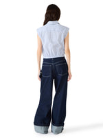 Load image into Gallery viewer, Scout Shirt in Navy Plaid
