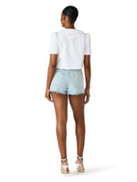 Load image into Gallery viewer, Barrette Top in White Cap
