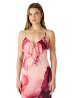 Load image into Gallery viewer, Maxinia Dress in Coral Cloud

