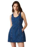 Load image into Gallery viewer, Lily-Rose Dress in Blue Depths
