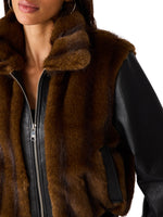 Load image into Gallery viewer, Ryland Jacket in Fur Print
