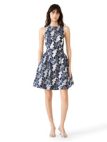 Load image into Gallery viewer, Rora Dress in Navy Speckle

