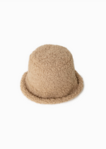 Load image into Gallery viewer, Suede Fisherman Reversible Hat in Camel
