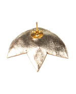 Load image into Gallery viewer, Braz Ear-chip Studs in Melon/Aventurine
