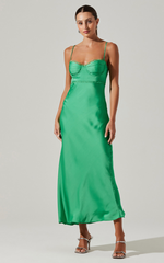 Load image into Gallery viewer, Florianne Dress in Green
