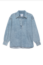 Load image into Gallery viewer, Bennett Denim Shirt in Faded Indigo
