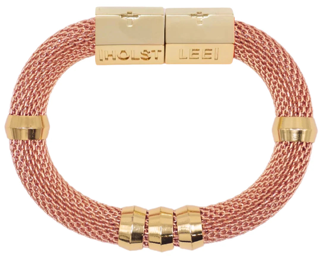 Mesh Classic Bracelet in Rose Gold