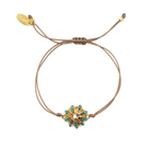 Load image into Gallery viewer, Sea Urchin Bracelet in Fuchsia Volcano
