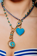 Load image into Gallery viewer, Evelina Necklace in Purple
