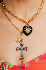 Load image into Gallery viewer, Heart of Tefiti Necklace in Black
