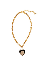 Load image into Gallery viewer, Heart of Tefiti Necklace in Black
