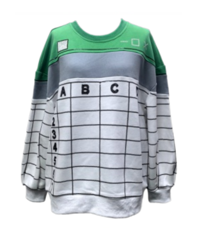 Queen of Excel Sweatshirt in Green
