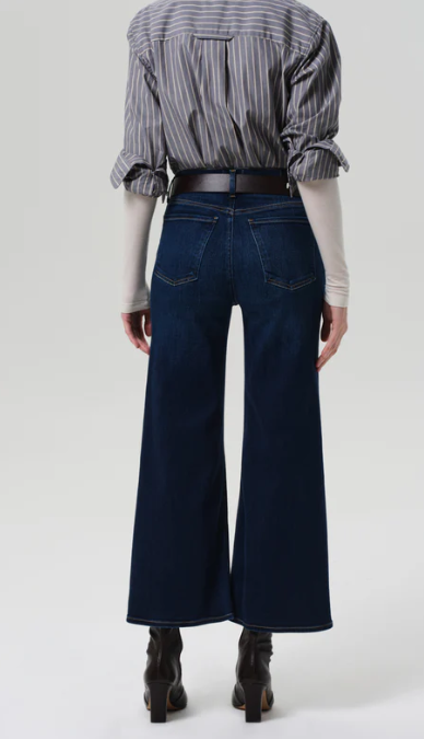 Lyra Wide Leg Crop Clean Hem In Dakota