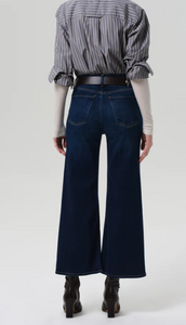 Lyra Wide Leg Crop Clean Hem In Dakota