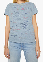 Load image into Gallery viewer, The Boxy Goodie Goodie Tee in Tongue Tied
